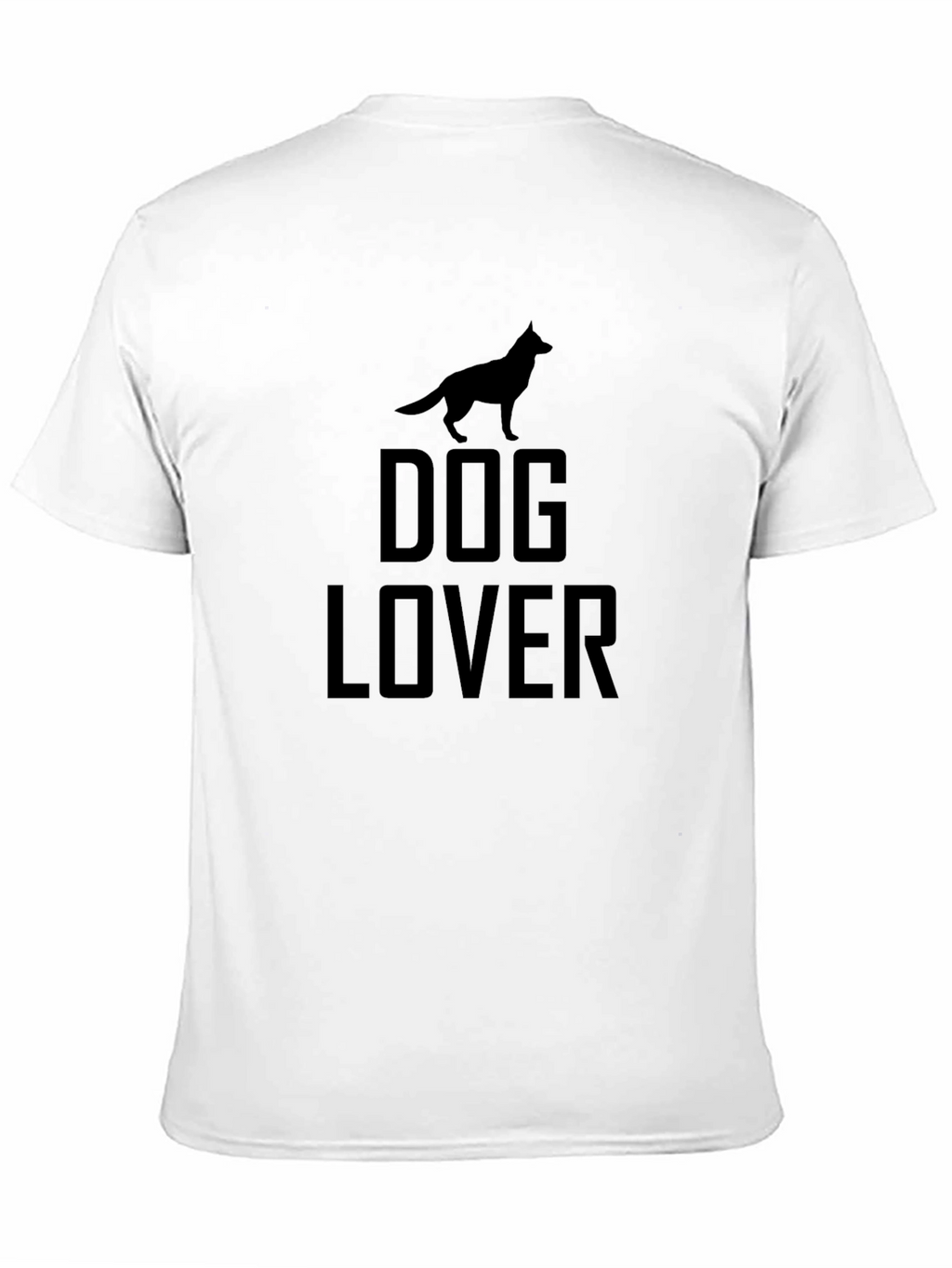 Dog Lover T-Shirt - Black Graphic Tee