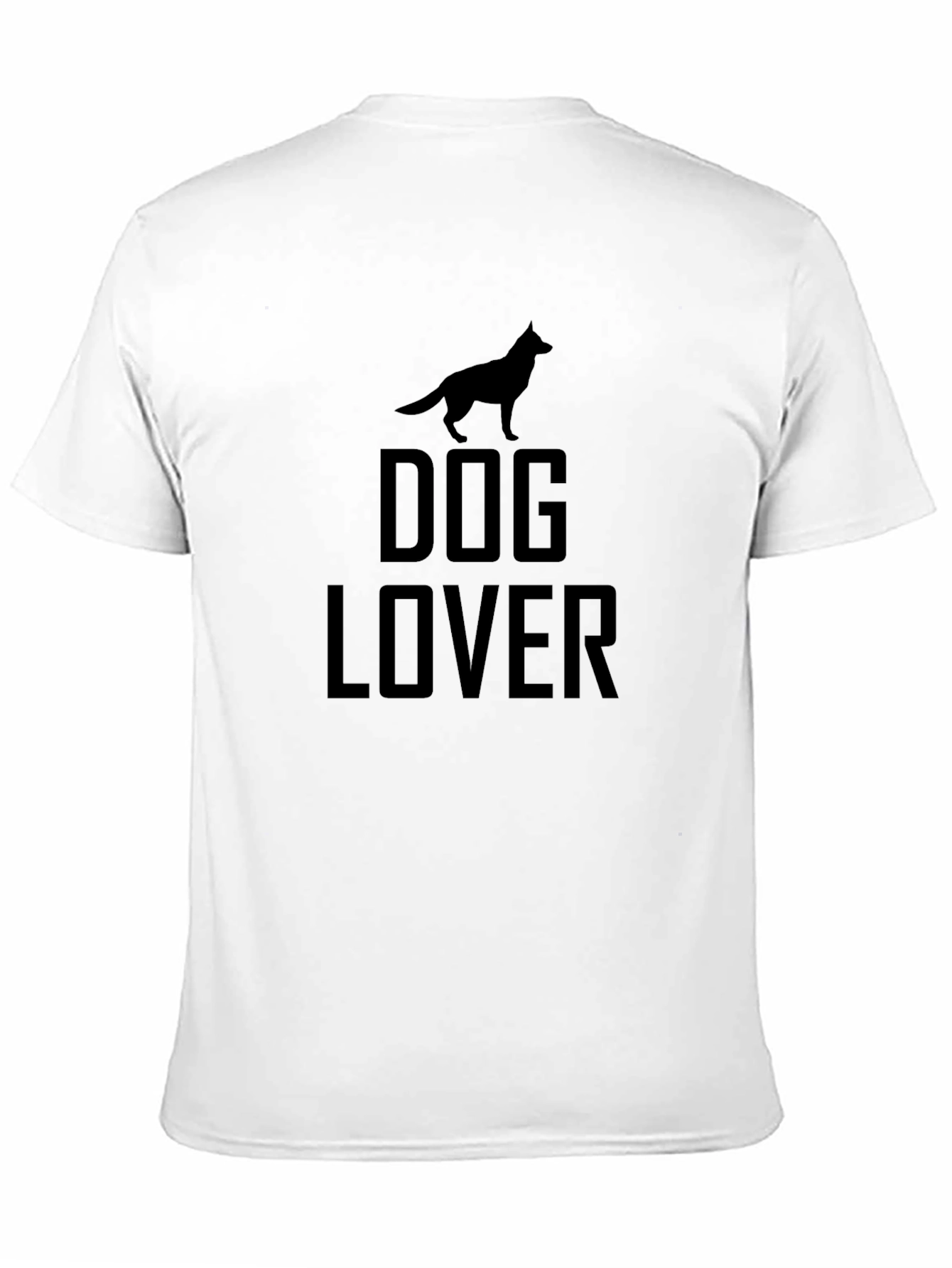 Dog Lover T-Shirt - Black Graphic Tee