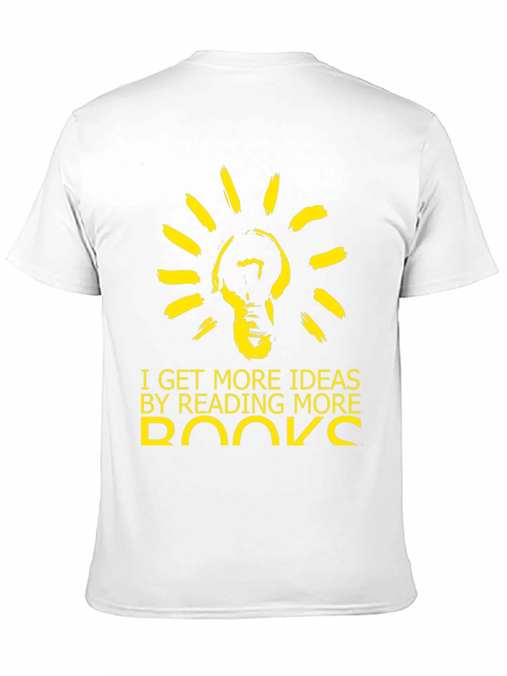 Reading Ideas Graphic Tee - Black Cotton Blend