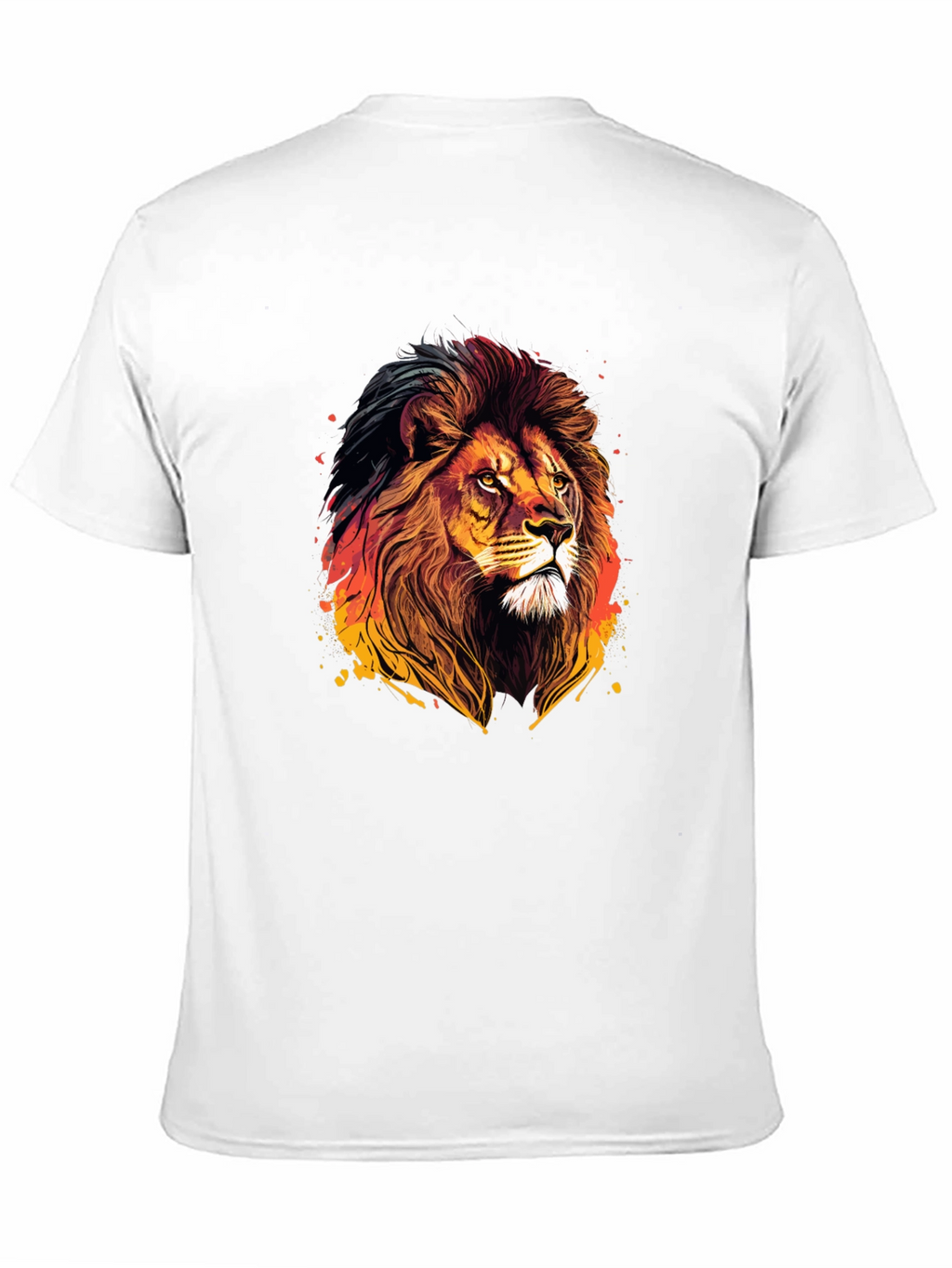 Lion Graphic Tee - Bold Animal Print