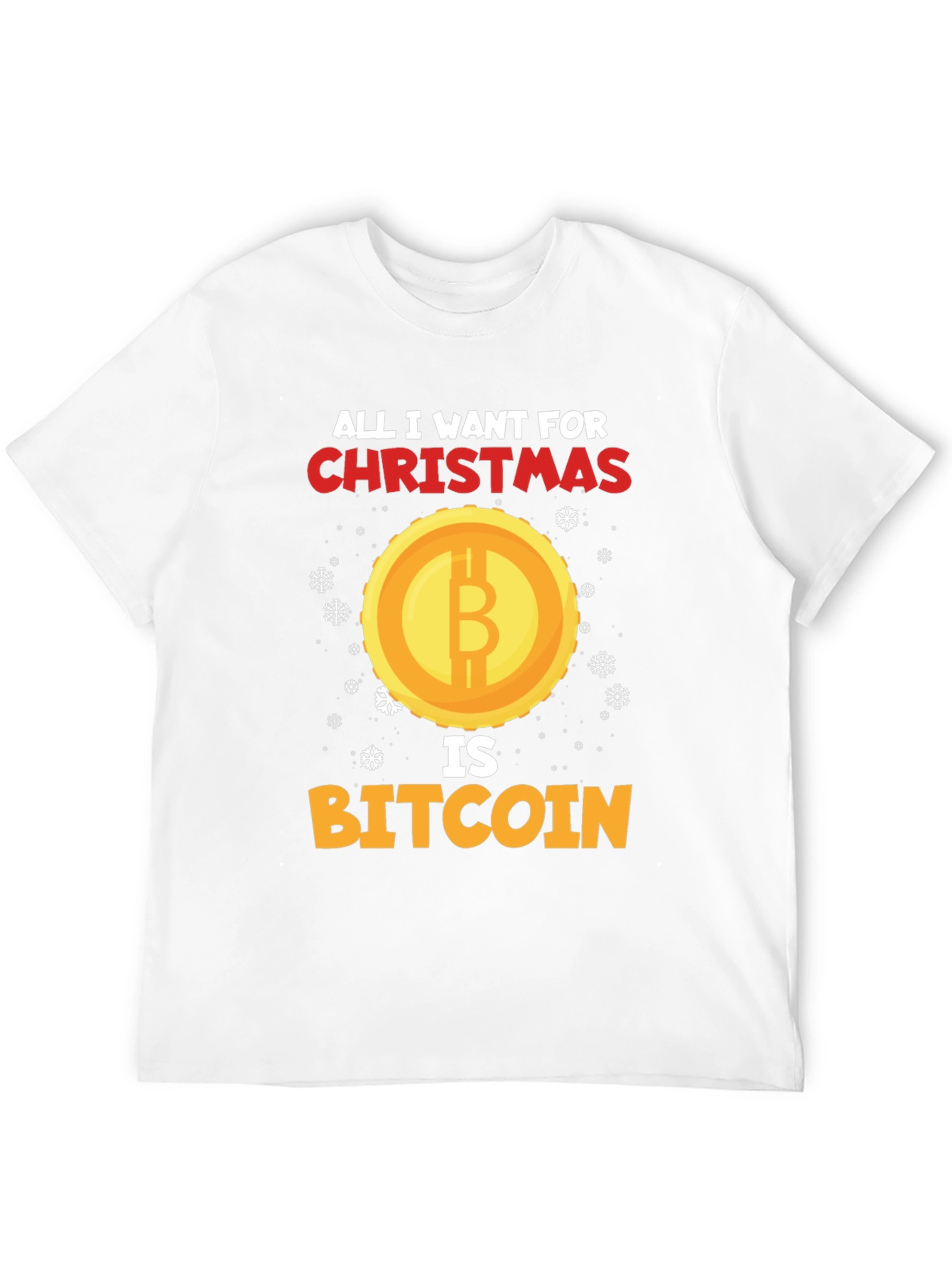 Bitcoin Christmas T-Shirt - Holiday Crypto Tee