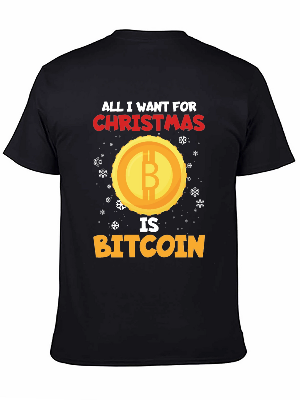 Bitcoin Christmas T-Shirt - Holiday Crypto Tee
