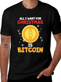 Bitcoin Christmas T-Shirt - Holiday Crypto Tee