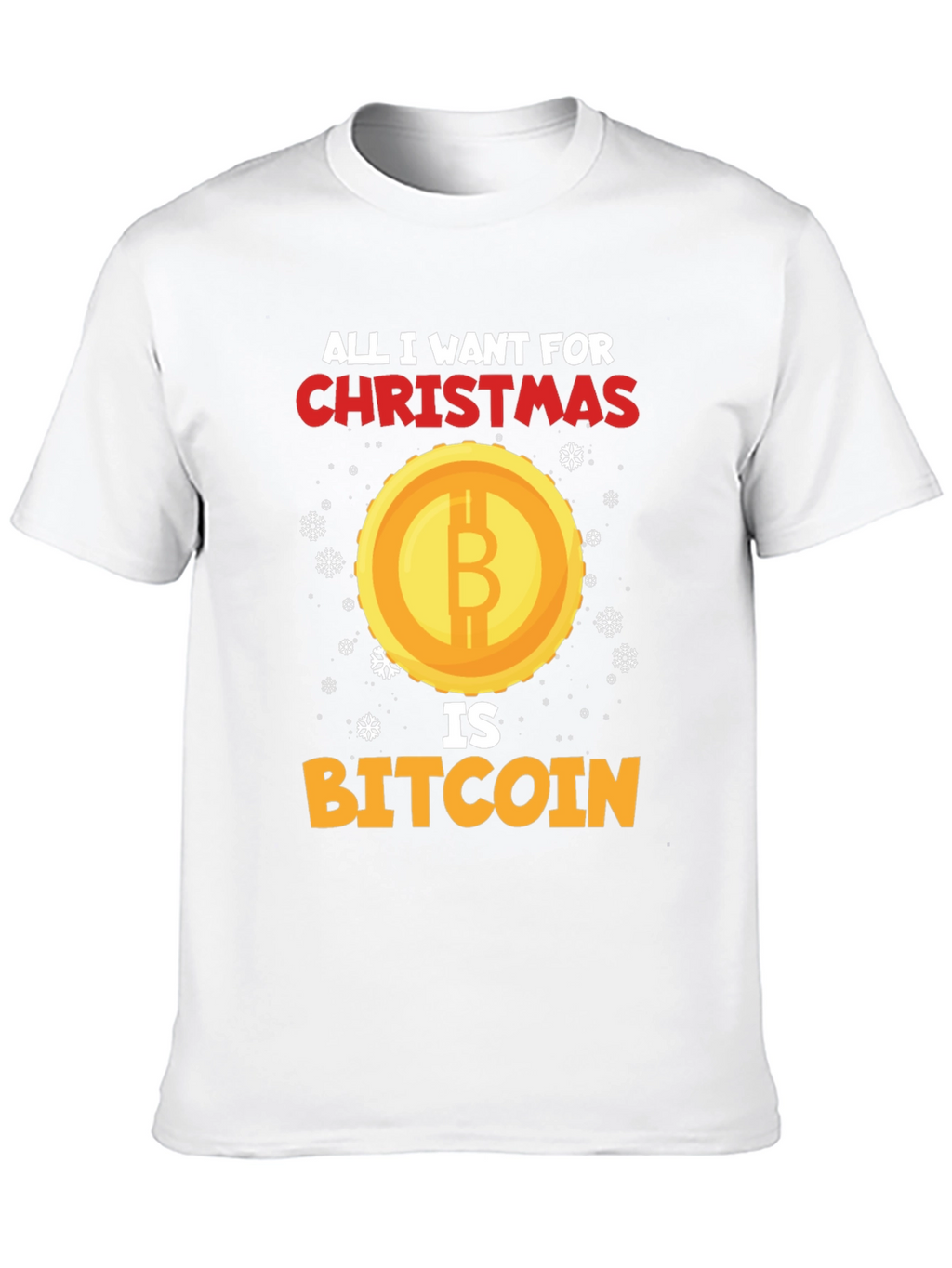 Bitcoin Christmas T-Shirt - Holiday Crypto Tee
