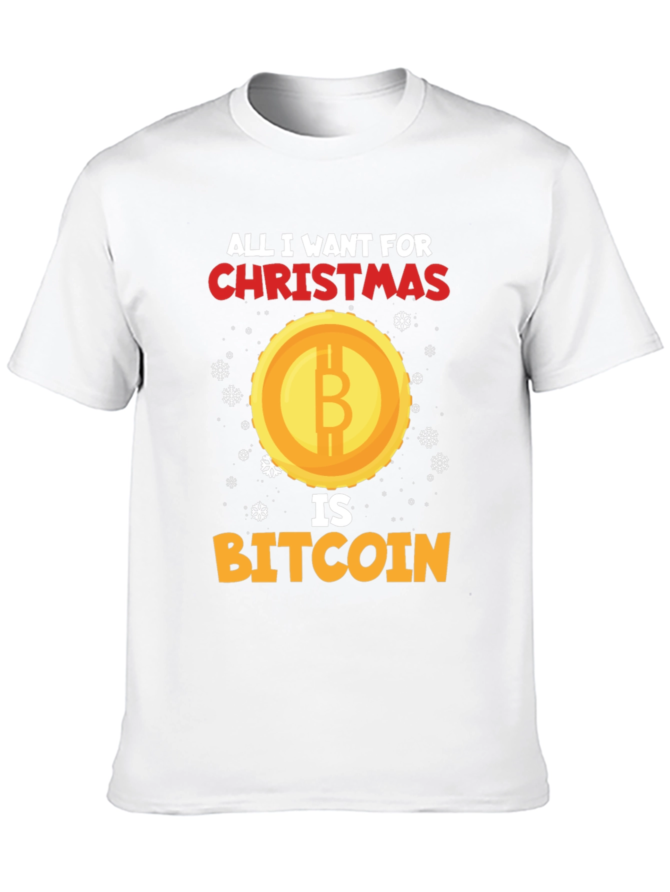 Bitcoin Christmas T-Shirt - Holiday Crypto Tee