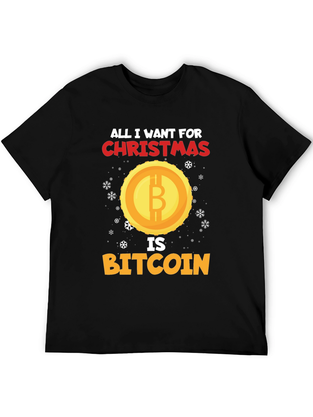 Bitcoin Christmas T-Shirt - Holiday Crypto Tee