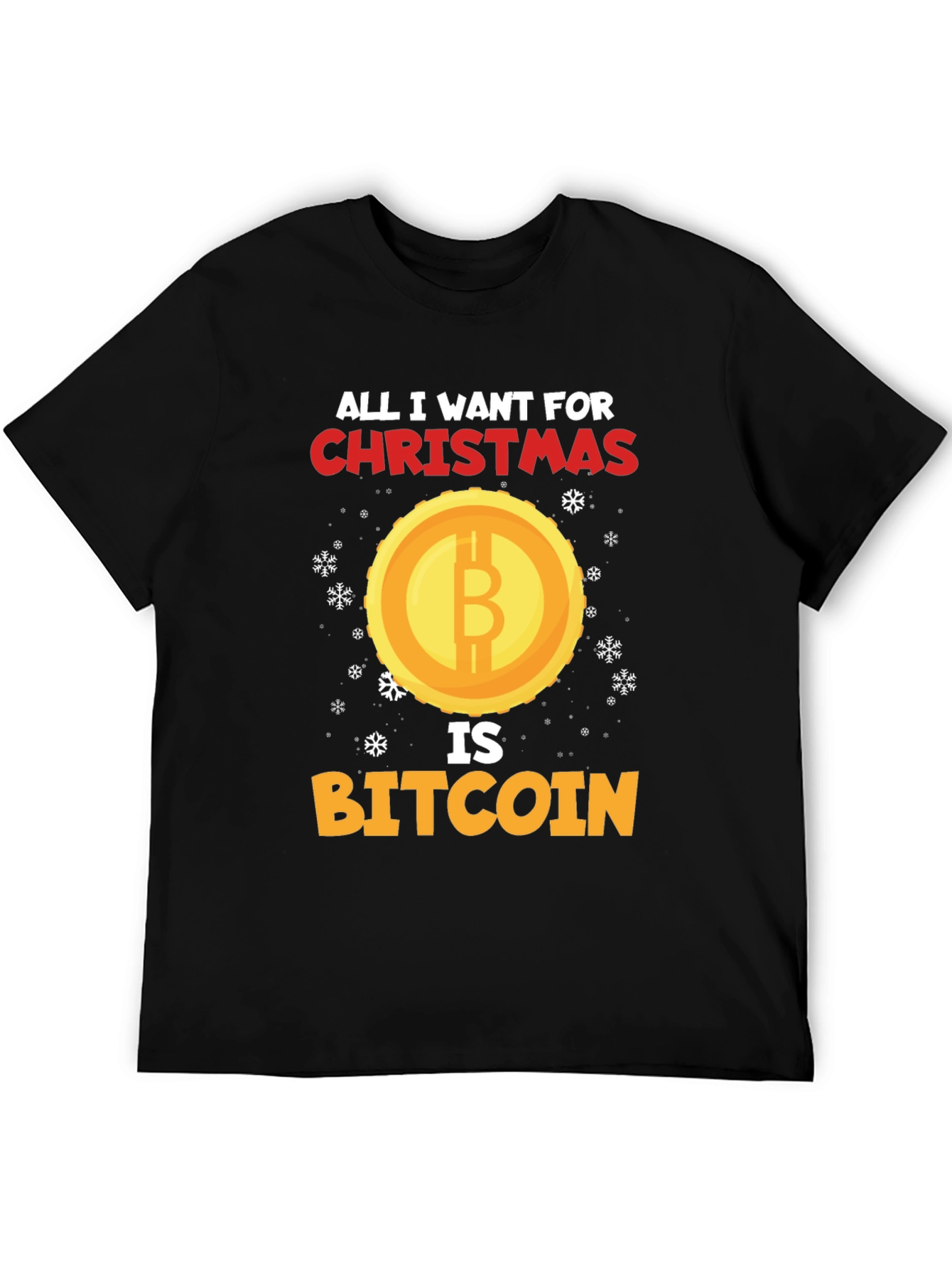 Bitcoin Christmas T-Shirt - Holiday Crypto Tee
