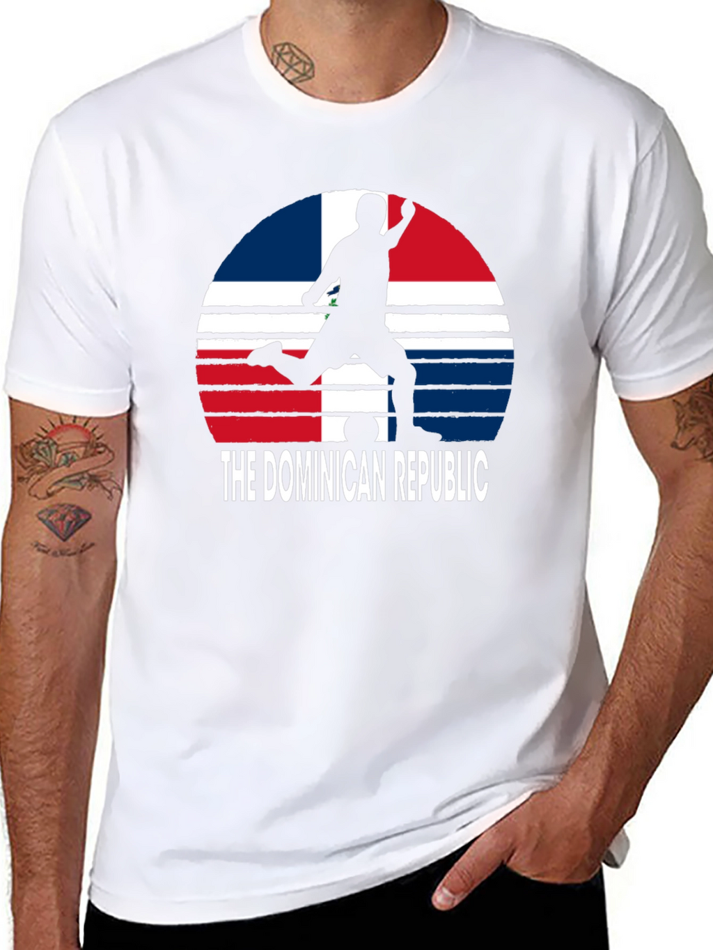 Dominican Republic Soccer Fan T-Shirt
