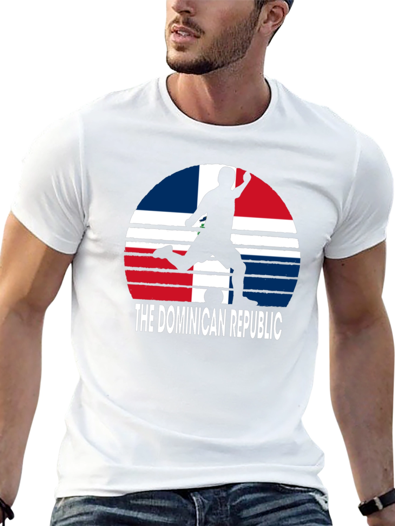 Dominican Republic Soccer Fan T-Shirt