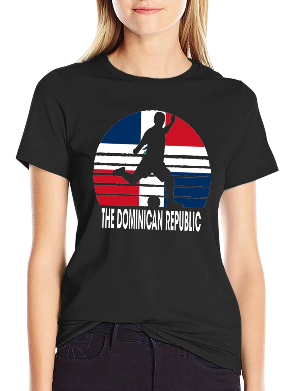 Dominican Republic Soccer Fan T-Shirt