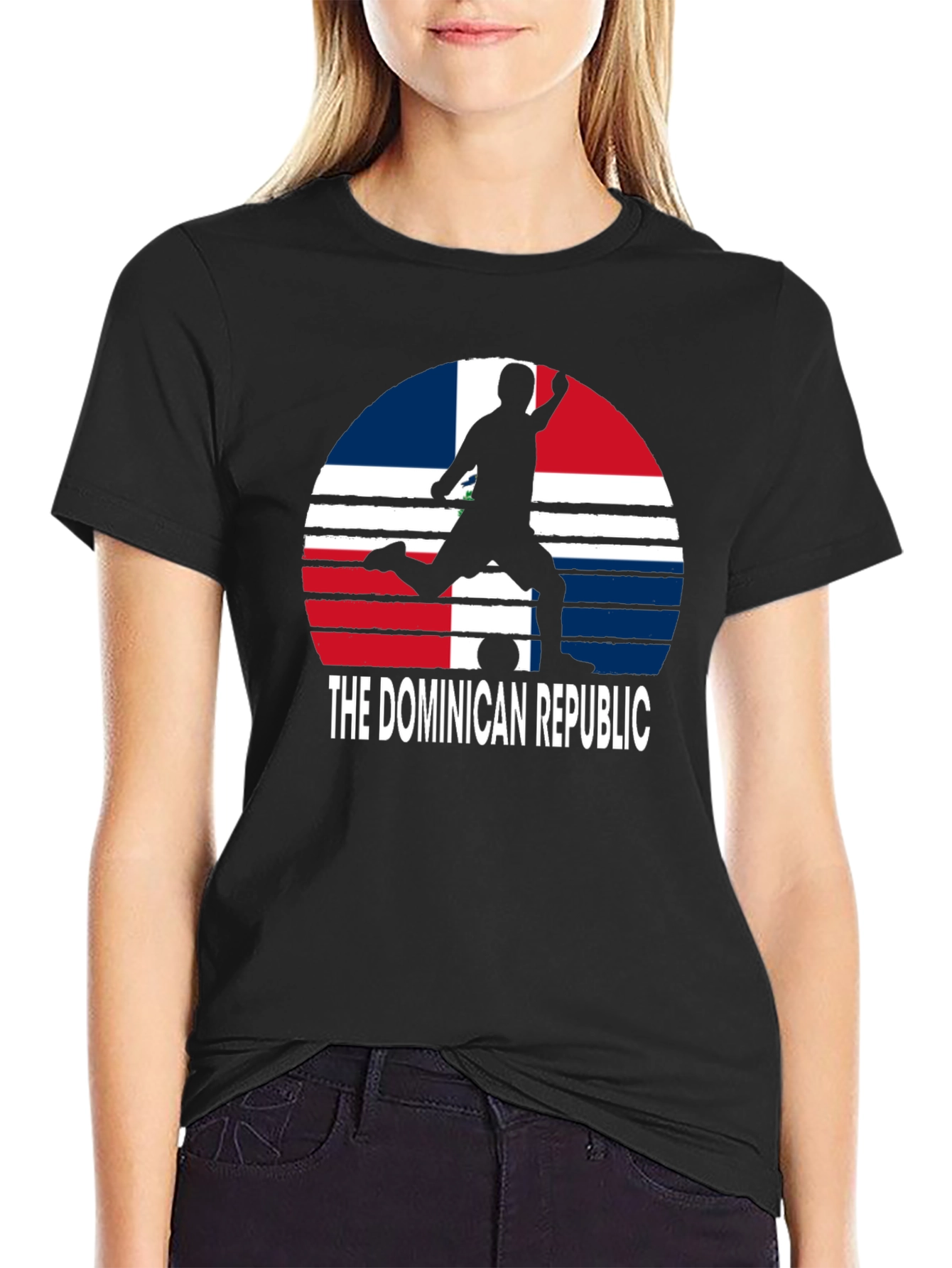 Dominican Republic Soccer Fan T-Shirt