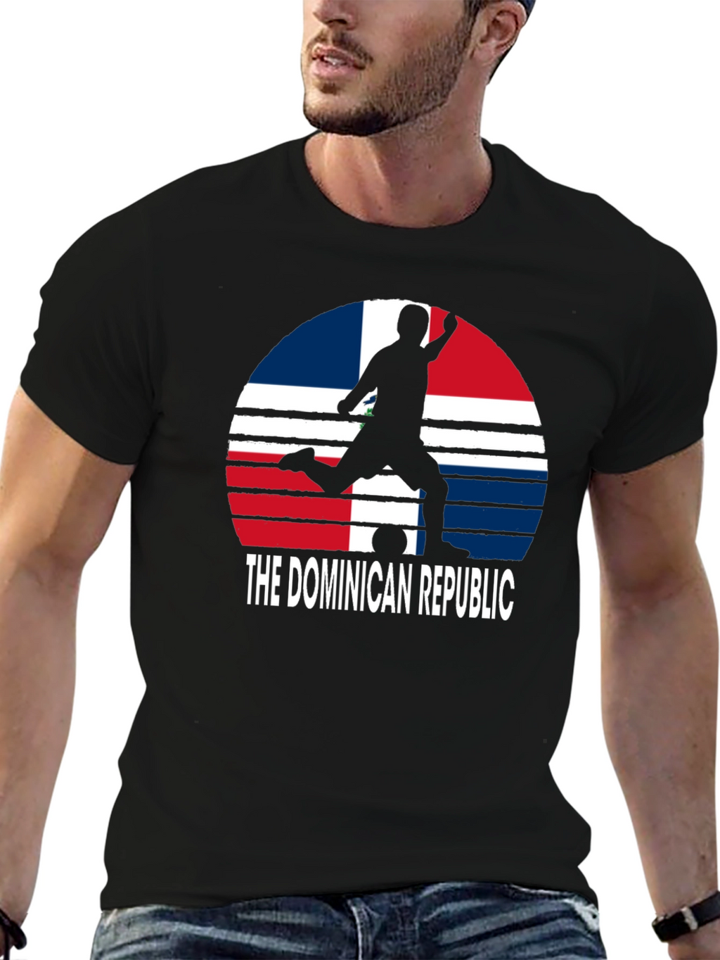 Dominican Republic Soccer Fan T-Shirt