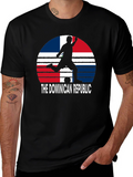 Dominican Republic Soccer Fan T-Shirt
