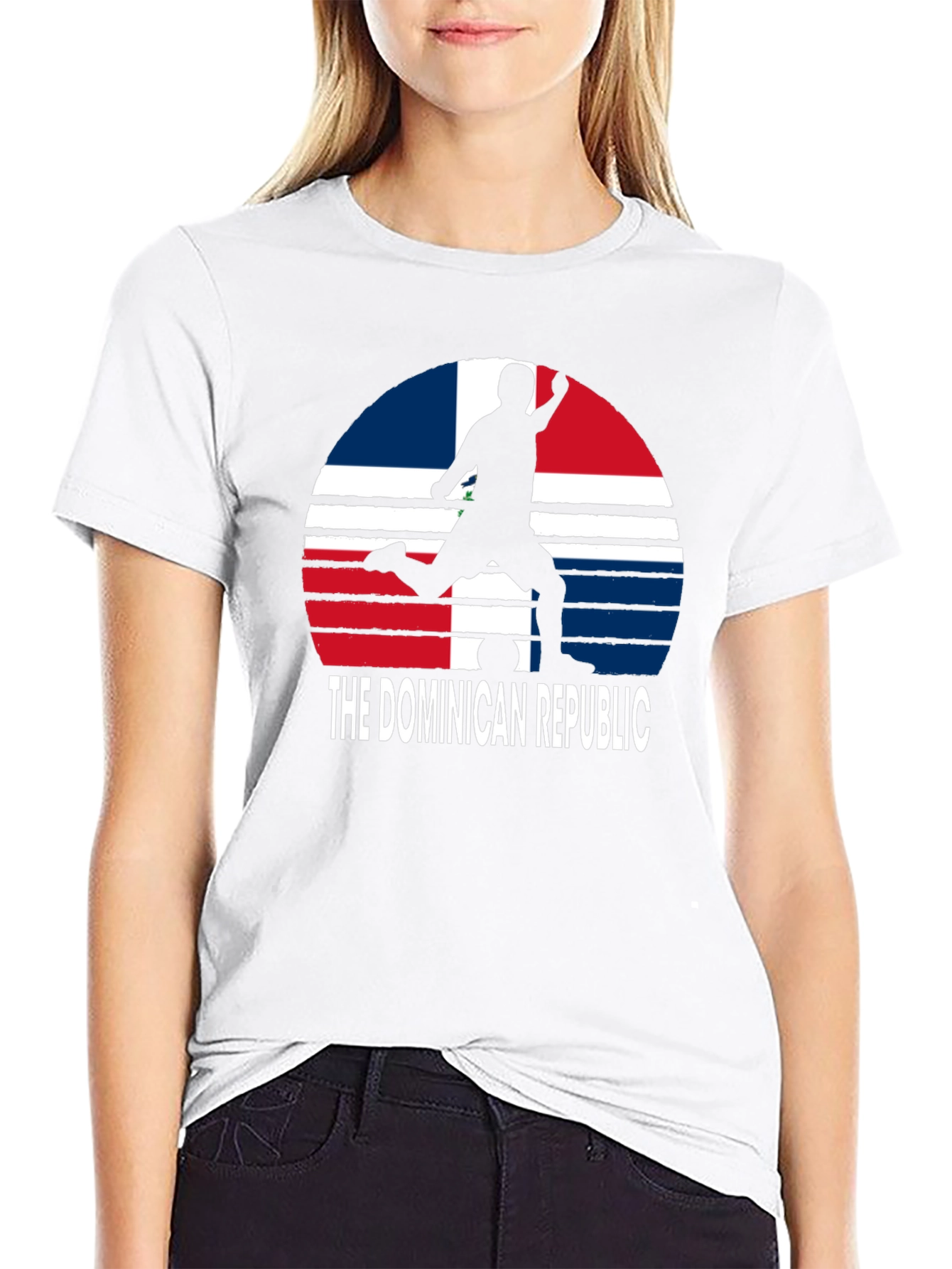 Dominican Republic Soccer Fan T-Shirt