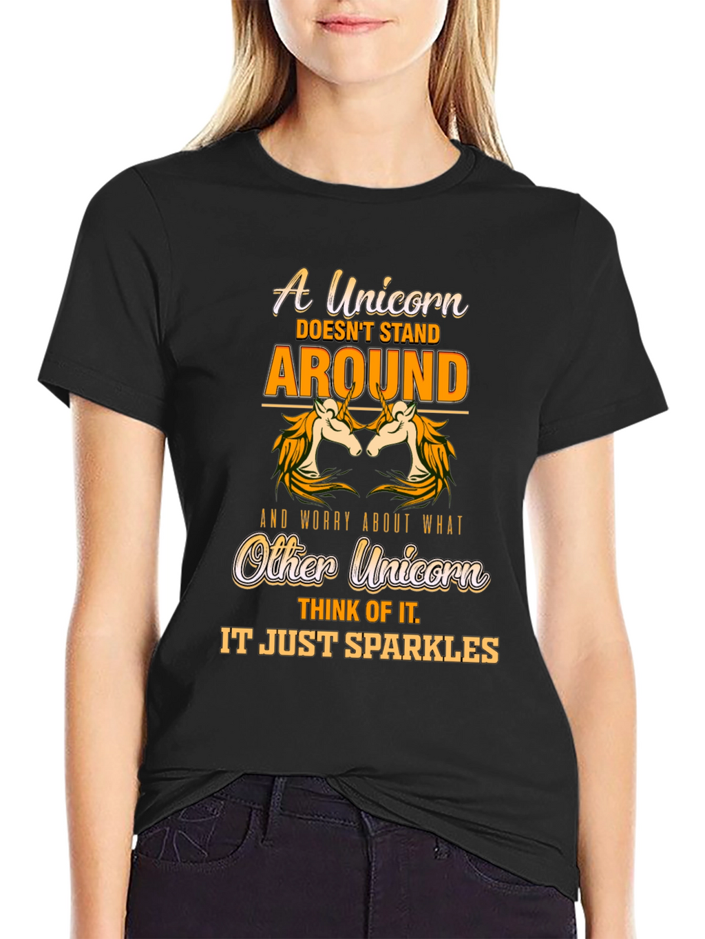 Unicorn Sparkle Graphic Tee
