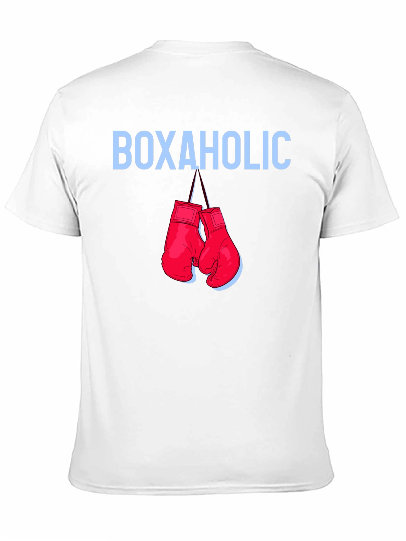 Boxaholic Boxing Gloves Graphic T-Shirt