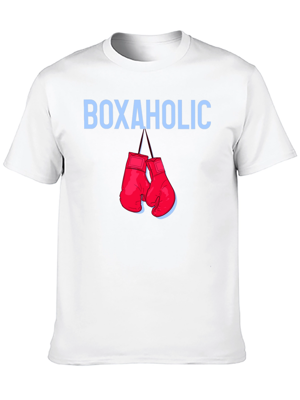 Boxaholic Boxing Gloves Graphic T-Shirt