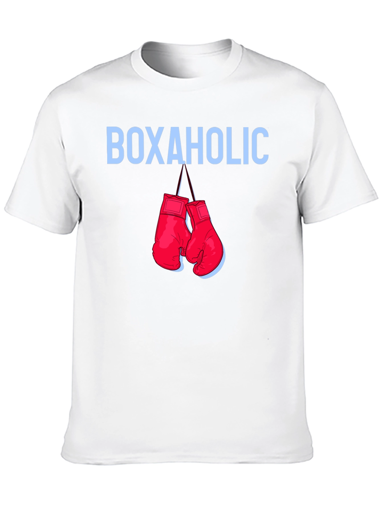 Boxaholic Boxing Gloves Graphic T-Shirt
