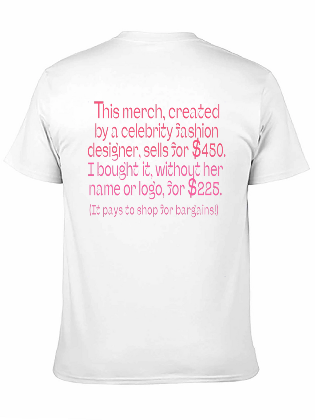 Celebrity Fashion Parody T-Shirt