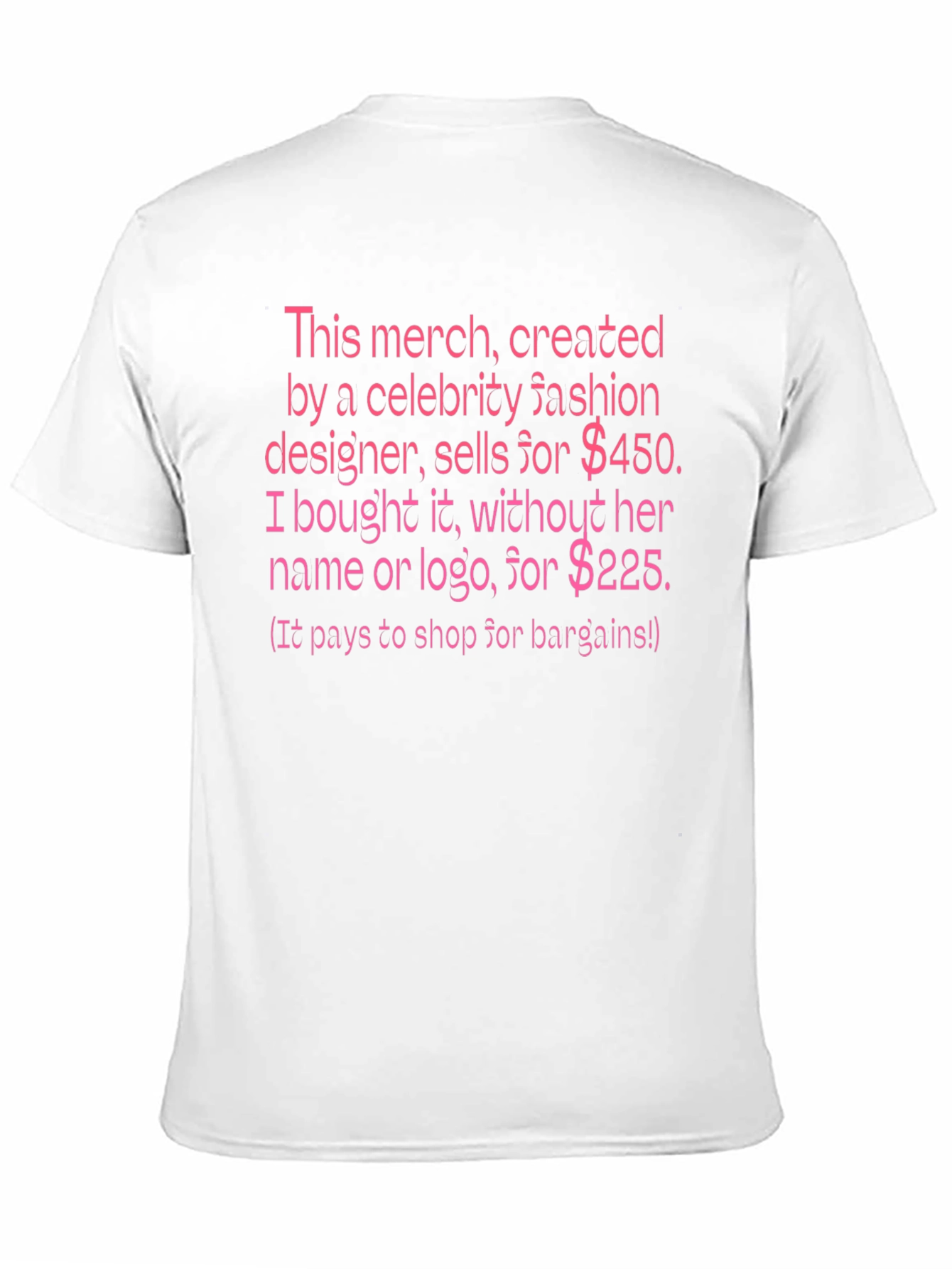Celebrity Fashion Parody T-Shirt