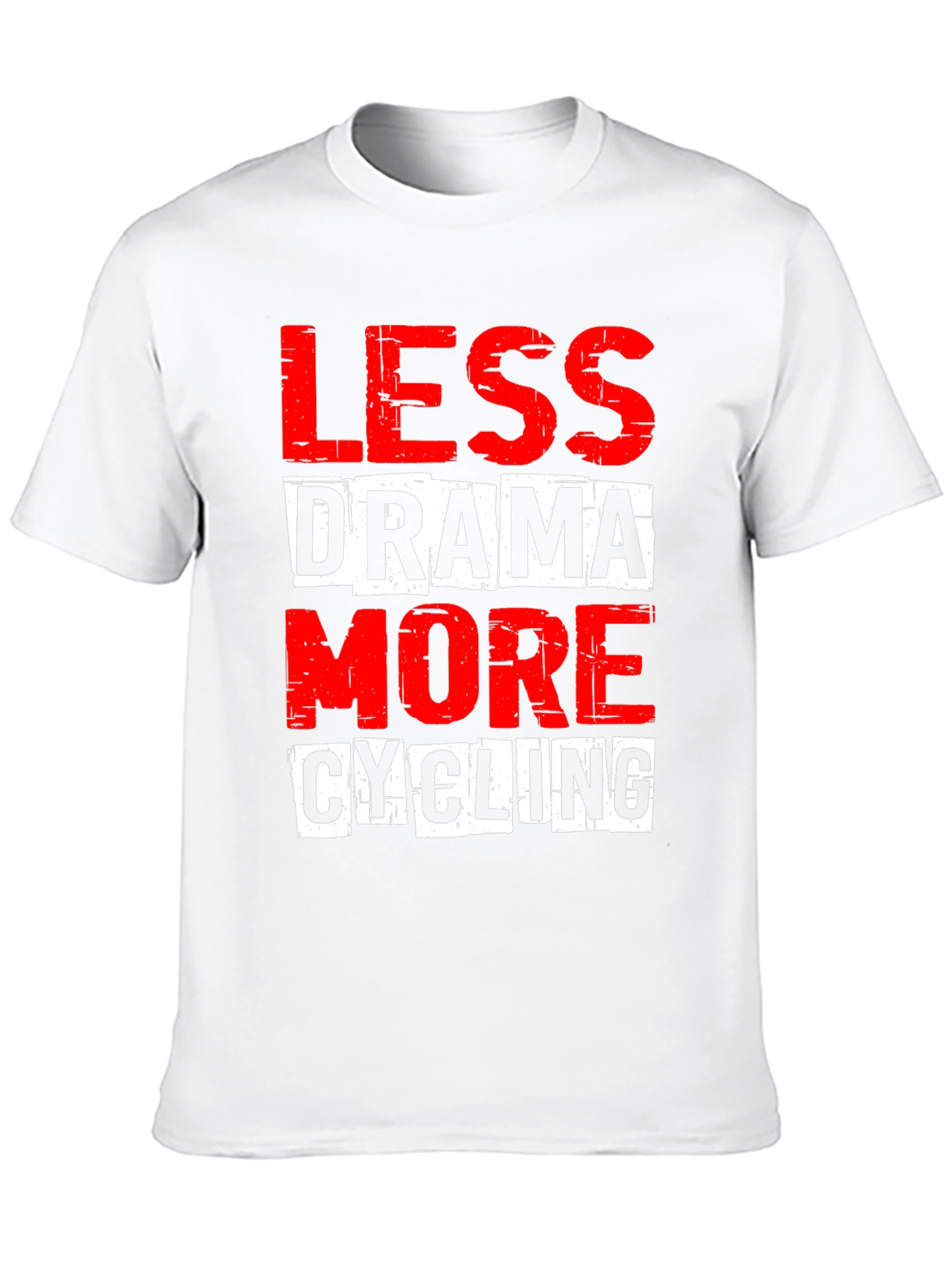 Less Drama More Cycling Graphic Tee