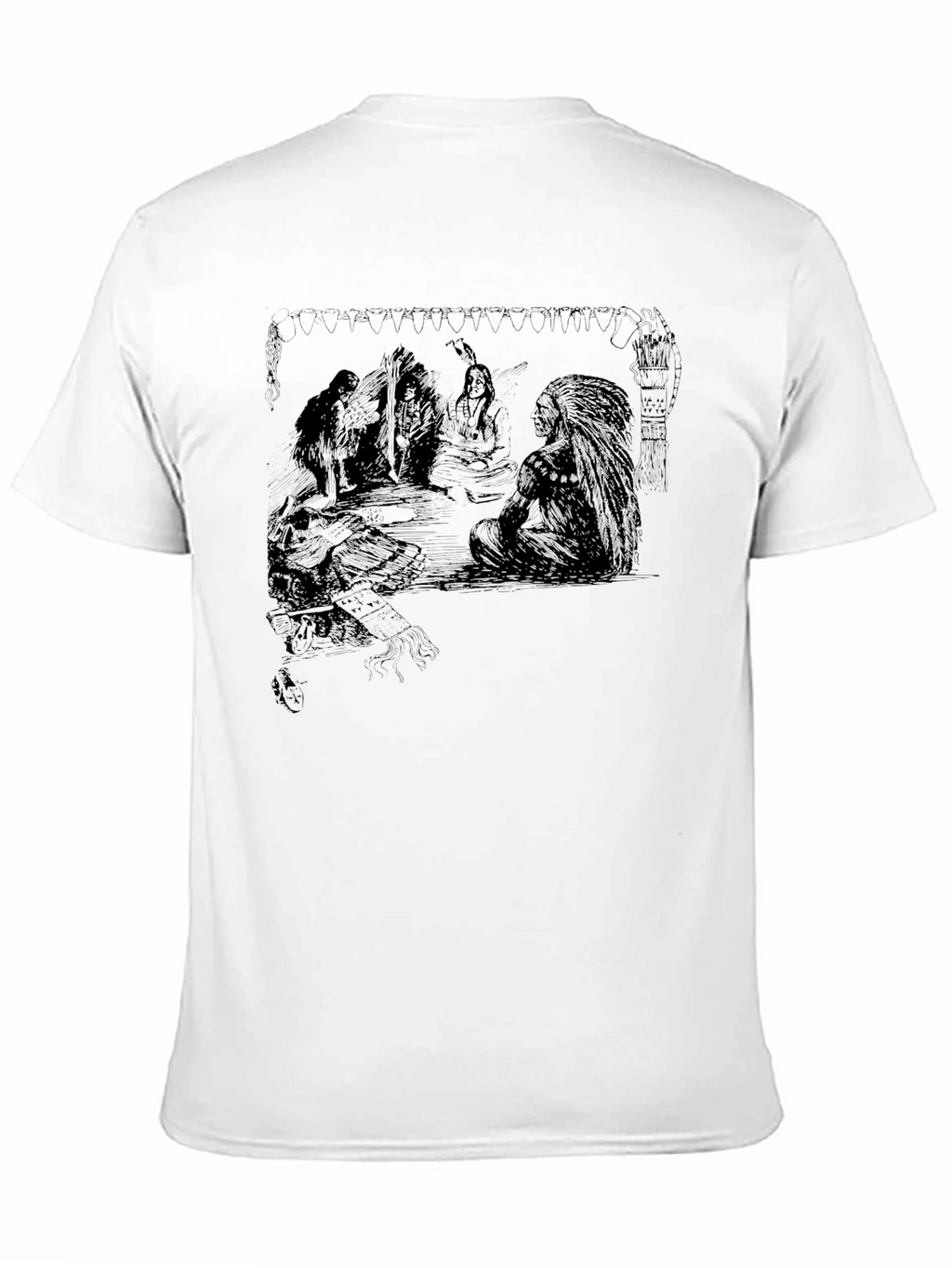 Graphic Print Black Casual T-Shirt