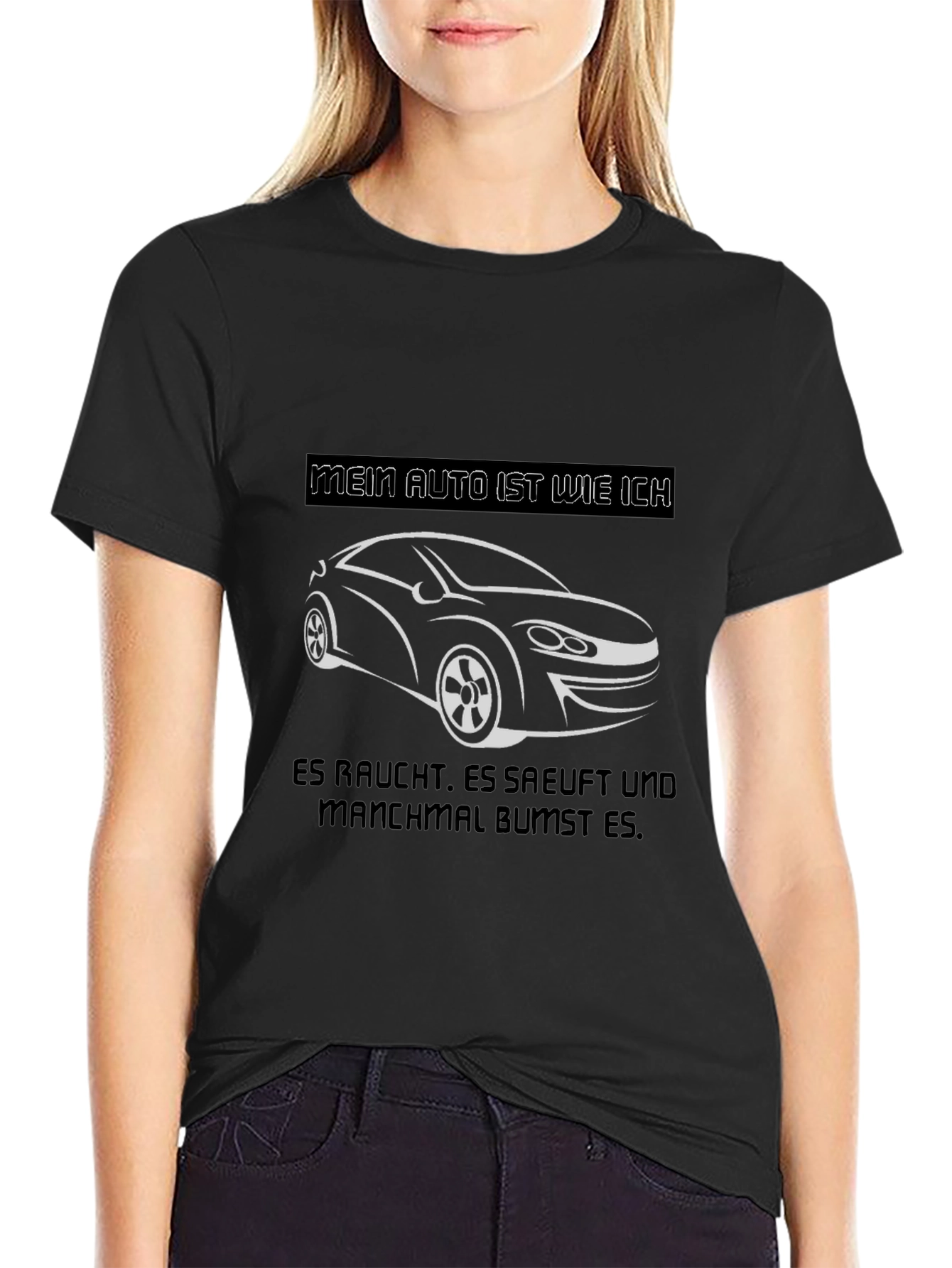 Mein Auto ist wie ich Graphic Tee - Car Lover Shirt
