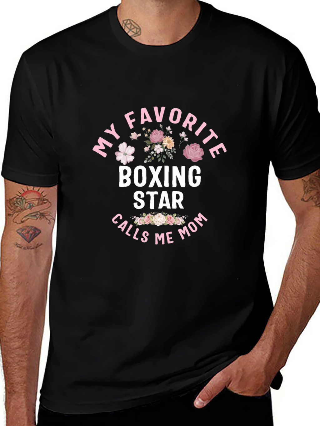 My Favorite Boxing Star Mom T-Shirt