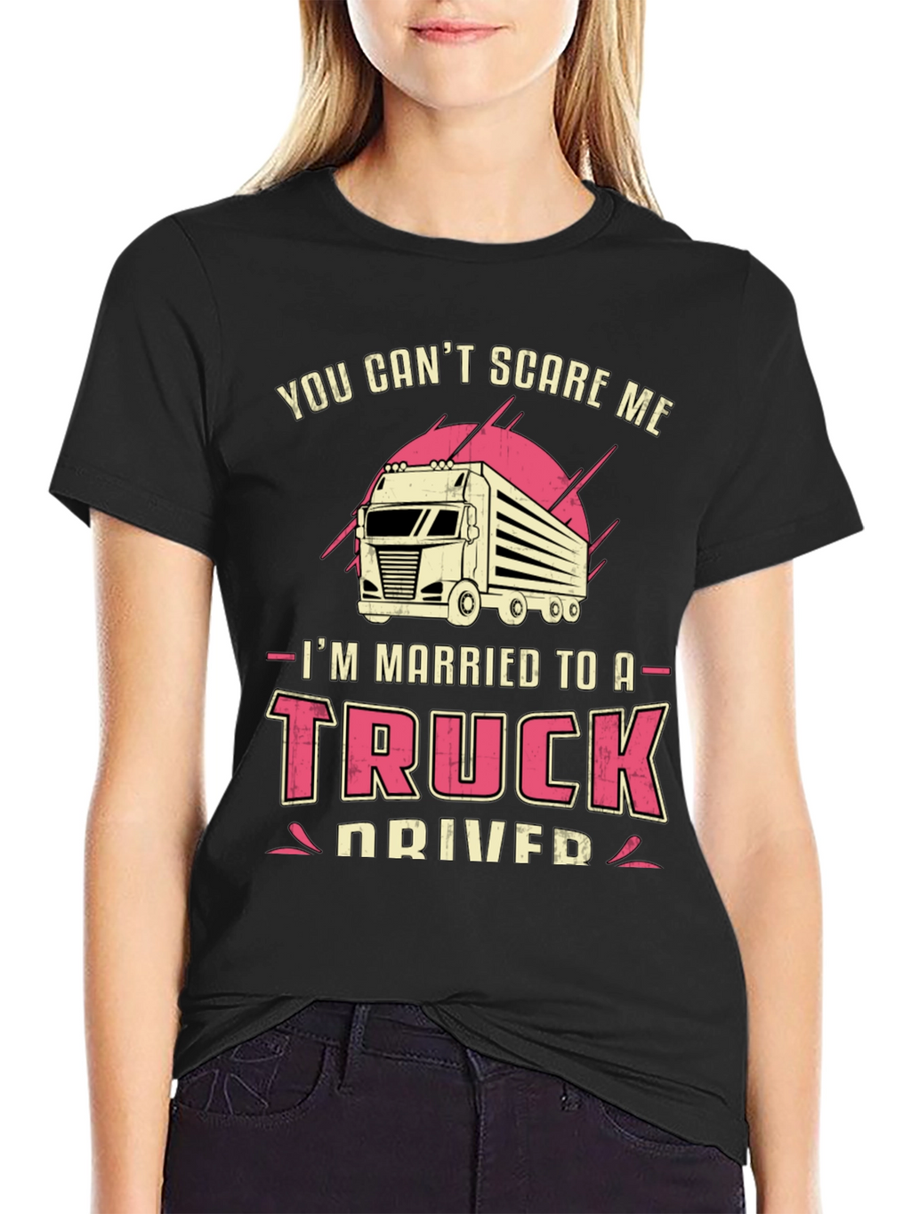 Married to a Truck Driver Graphic T-Shirt