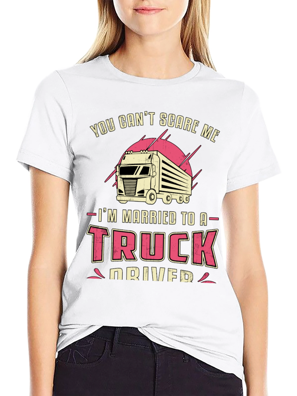 Married to a Truck Driver Graphic T-Shirt