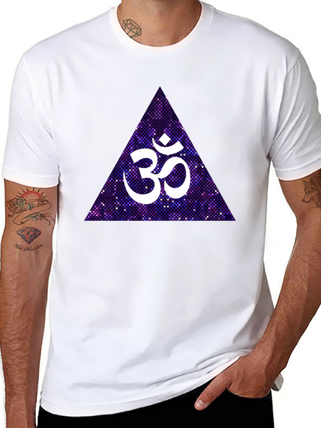 Om Triangle Graphic Tee - Unisex