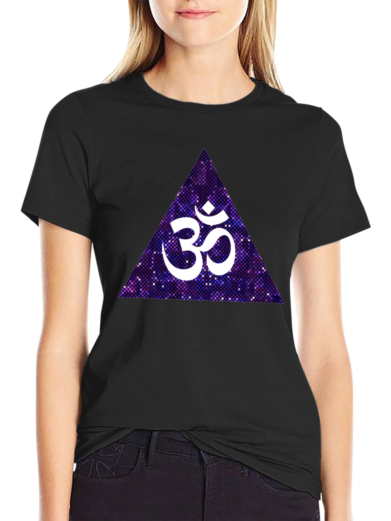 Om Triangle Graphic Tee - Unisex