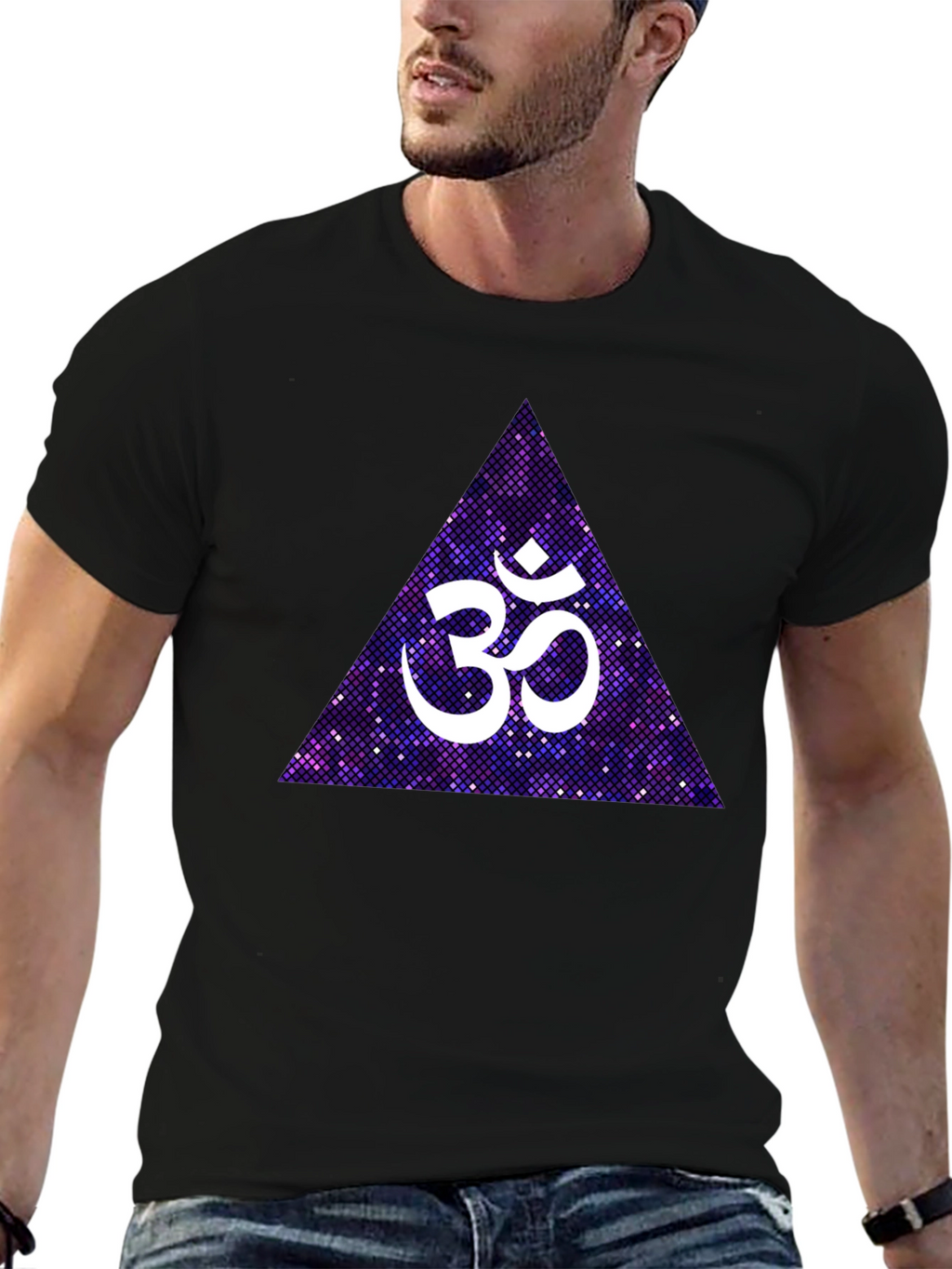 Om Triangle Graphic Tee - Unisex