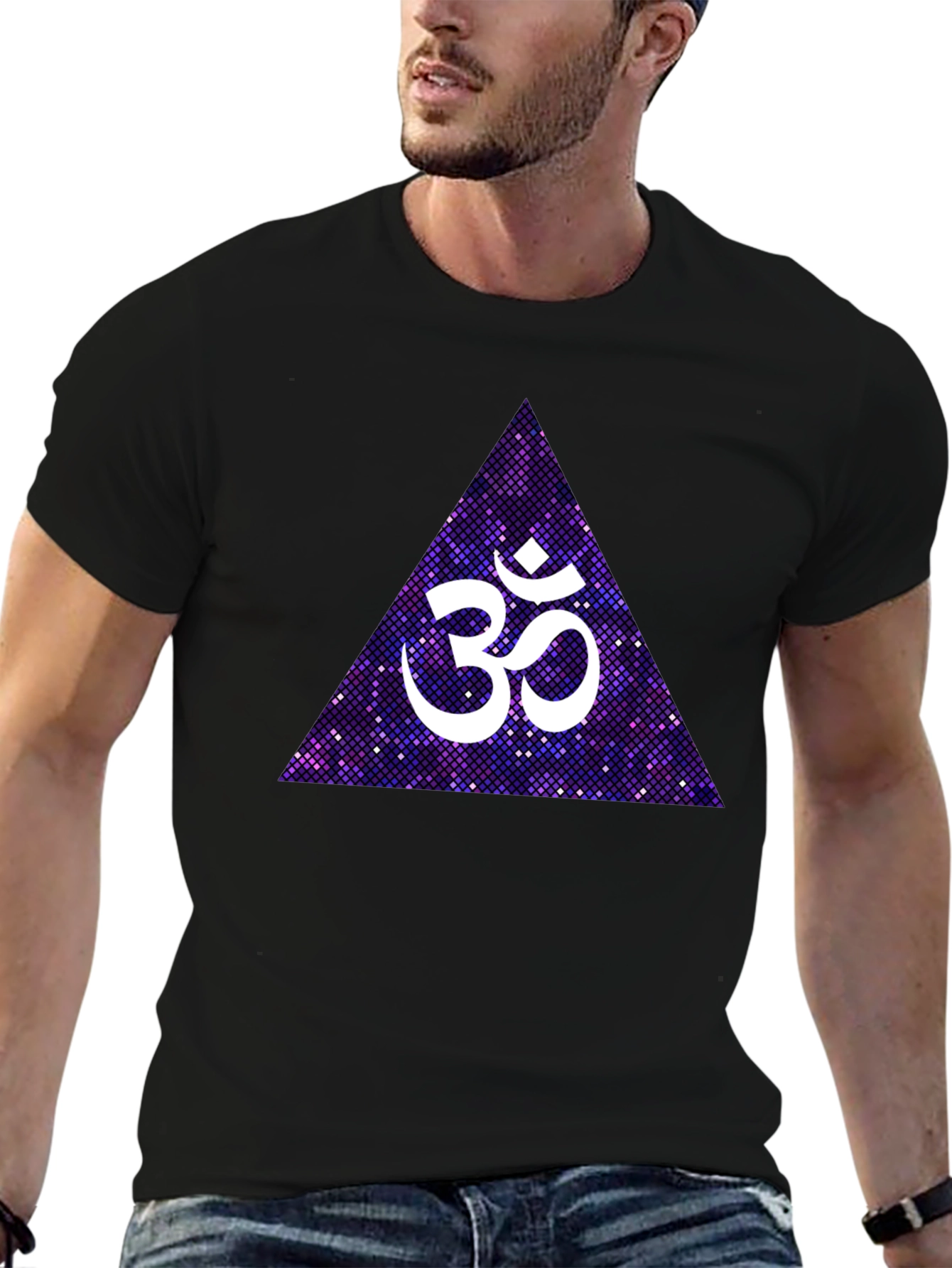 Om Triangle Graphic Tee - Unisex
