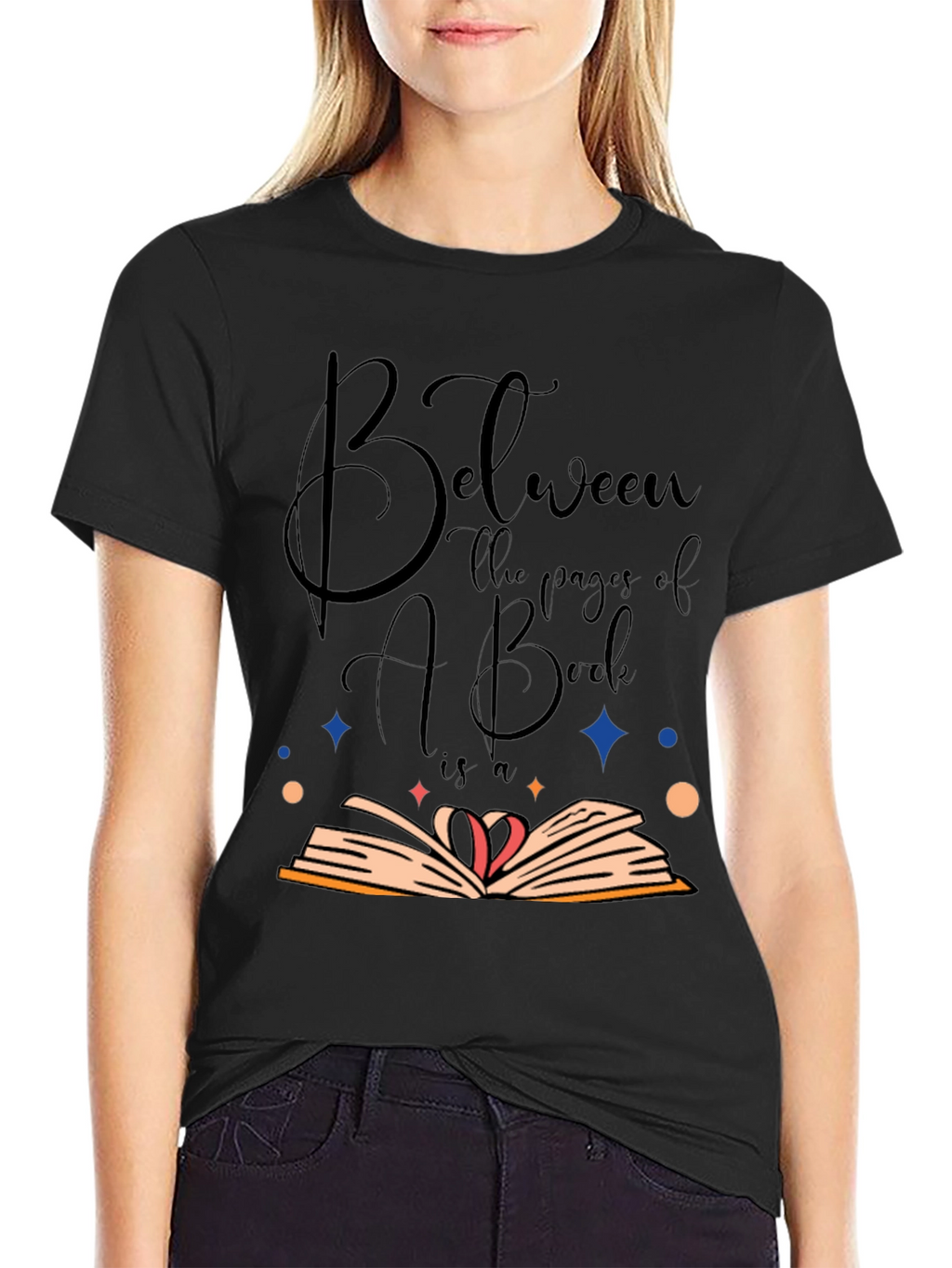 Book Lover T-Shirt - Between the Pages