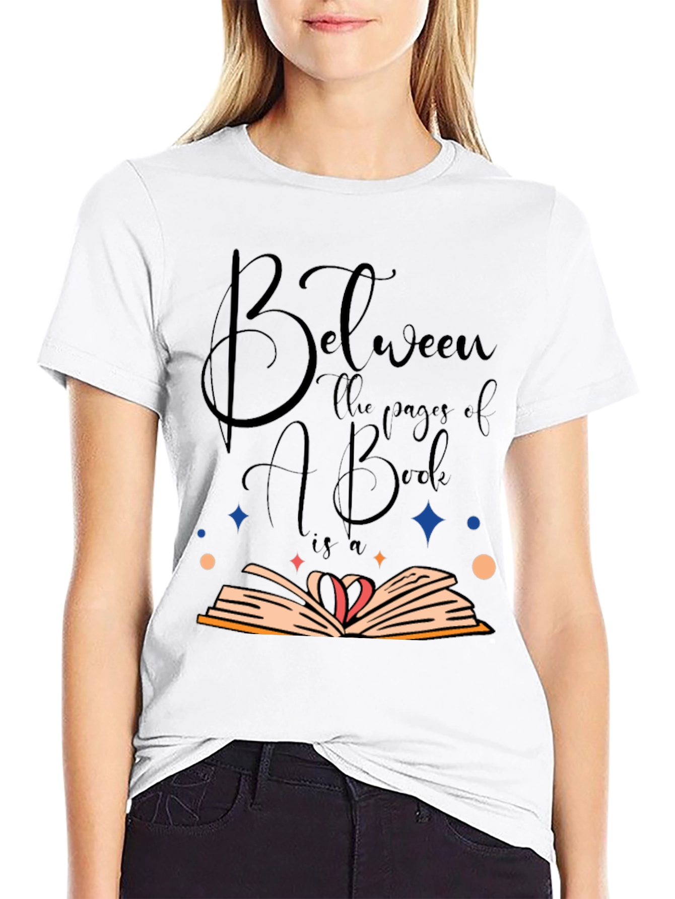 Book Lover T-Shirt - Between the Pages
