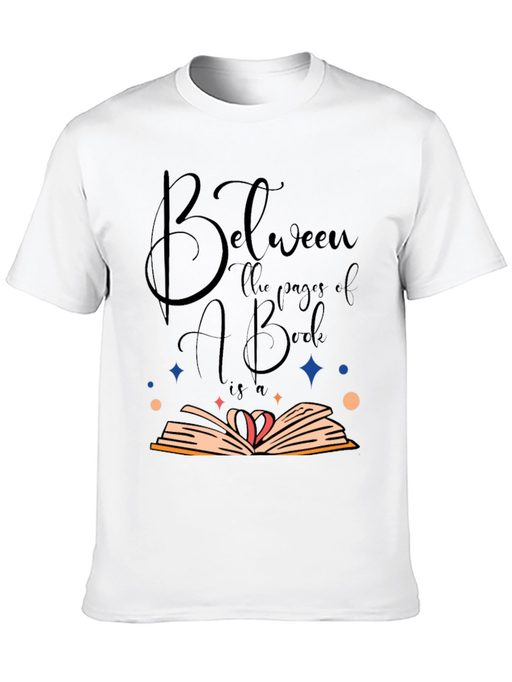 Book Lover T-Shirt - Between the Pages