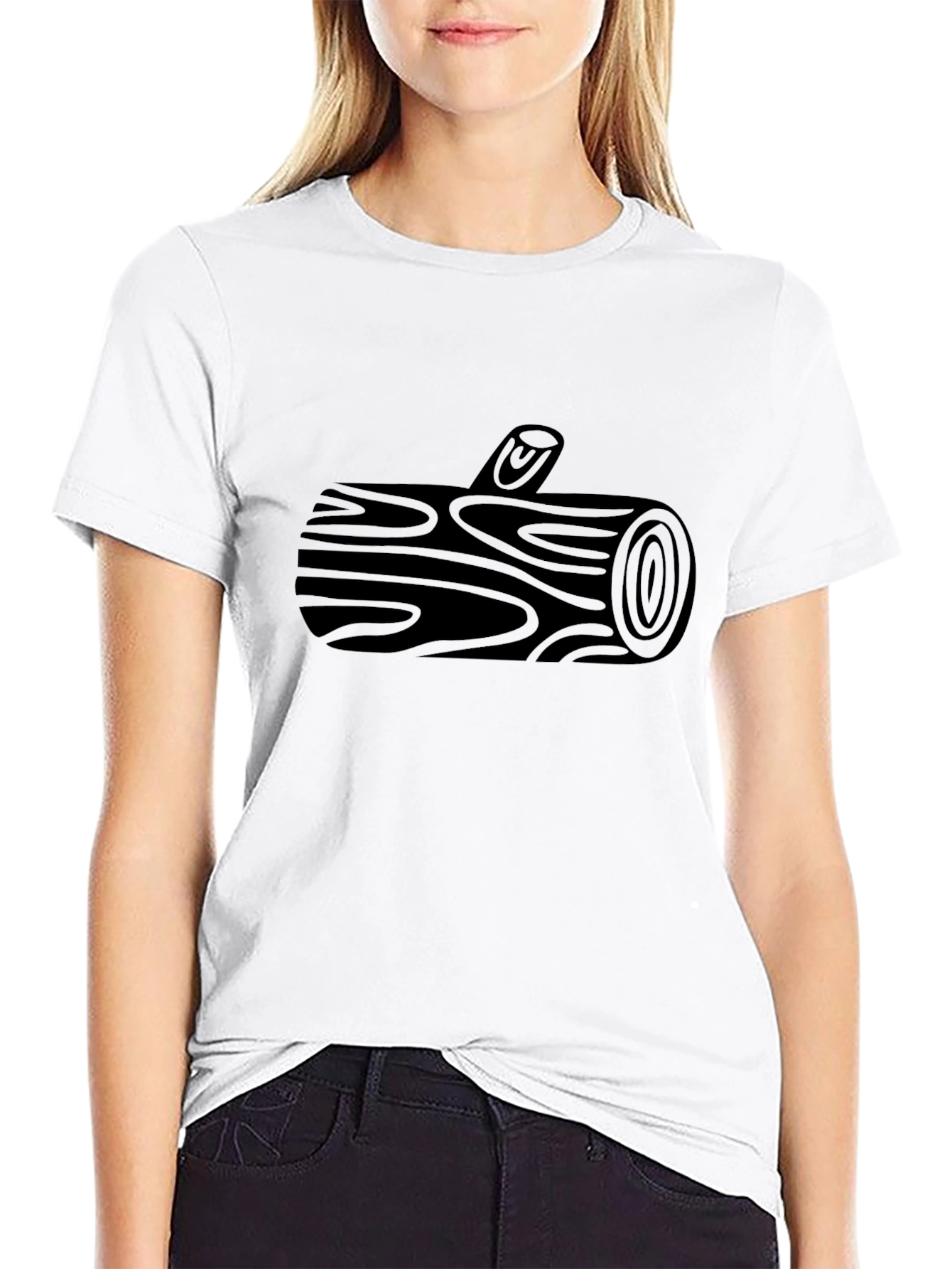 Log Graphic Tee - Nature Lovers T-Shirt