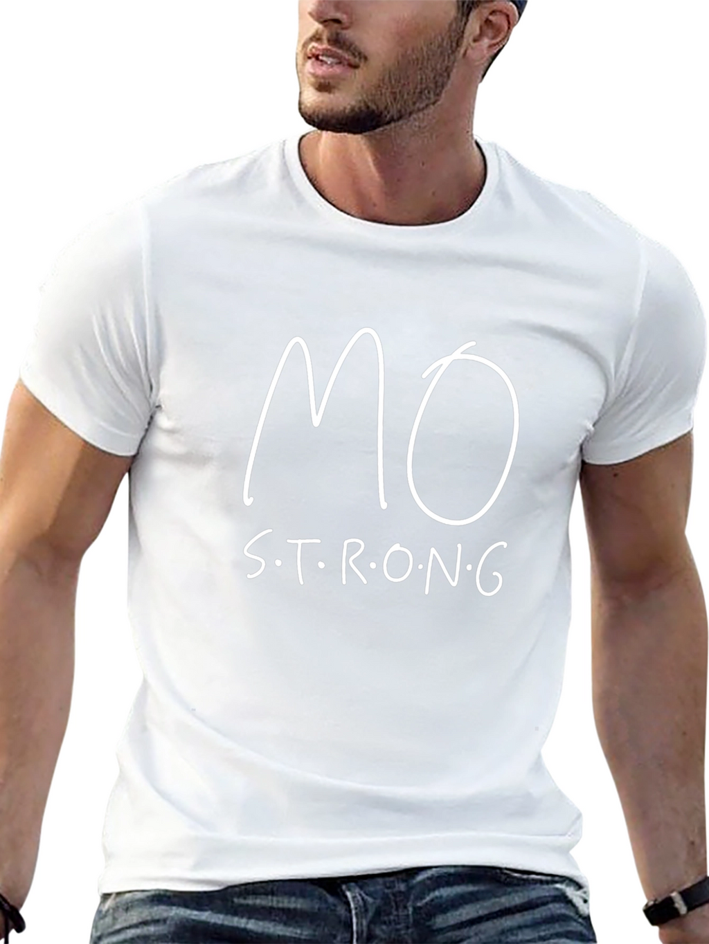 Mo Strong Black T-Shirt