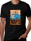 Vote For Naps Sloth Graphic T-Shirt
