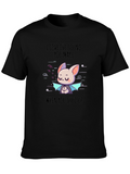 Funny Bat Graphic Tee - Shut Up Humor