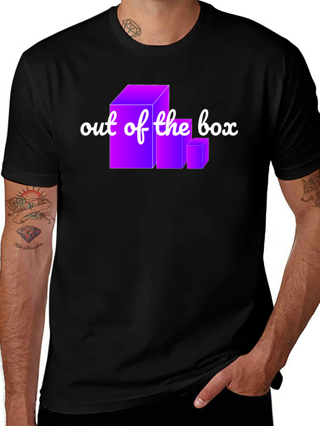 Out of the Box Graphic T-Shirt