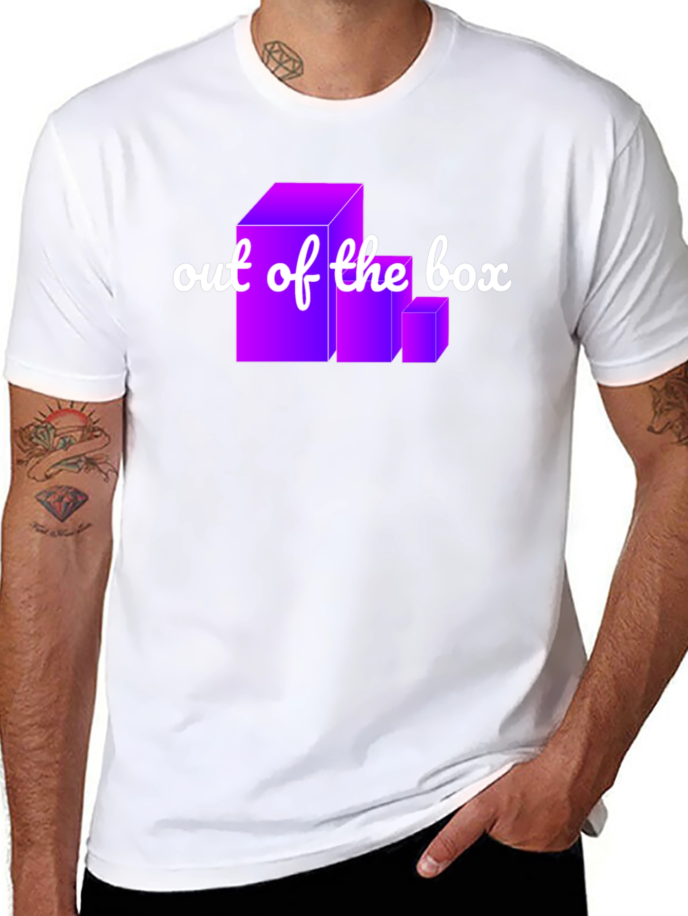 Out of the Box Graphic T-Shirt