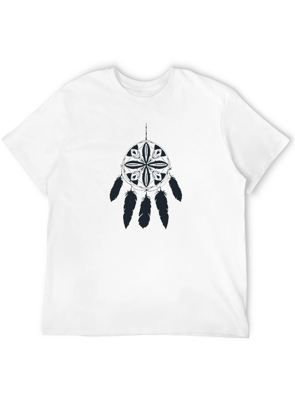 Dreamcatcher Graphic T-Shirt - Soft Black Tee