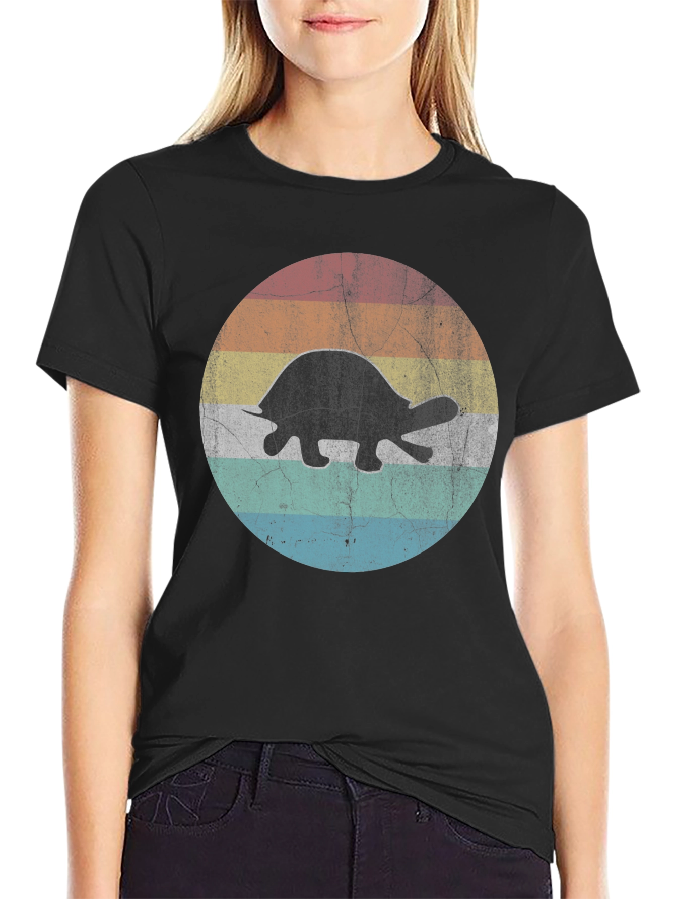 Retro Turtle T-Shirt - Vintage Style Graphic Tee