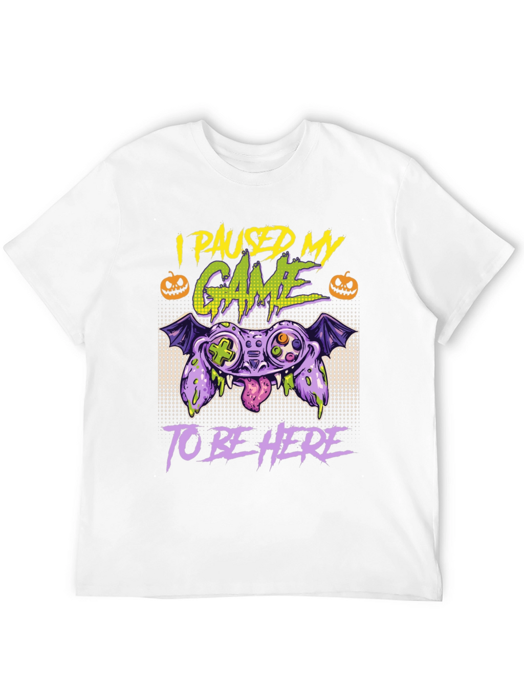 Paused Game Halloween T-Shirt