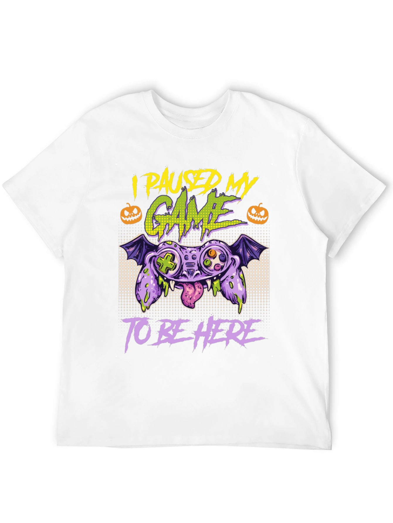 Paused Game Halloween T-Shirt