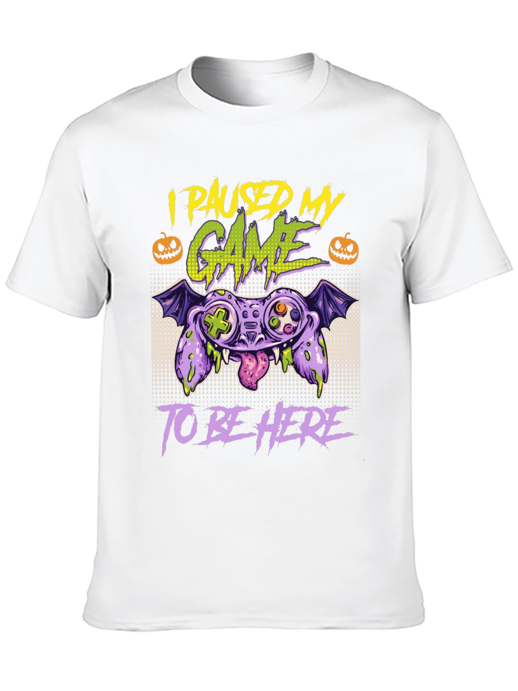 Paused Game Halloween T-Shirt
