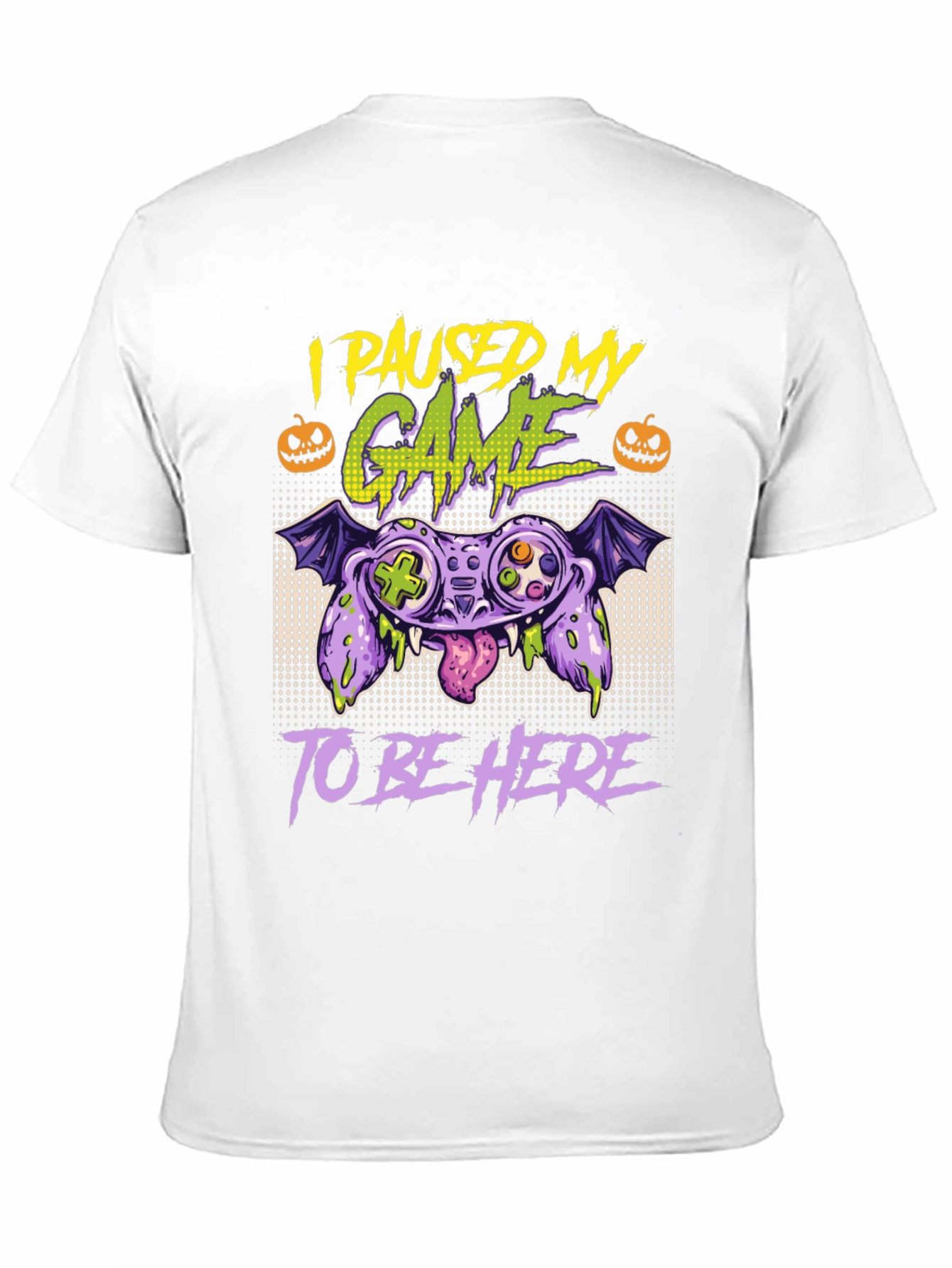 Paused Game Halloween T-Shirt