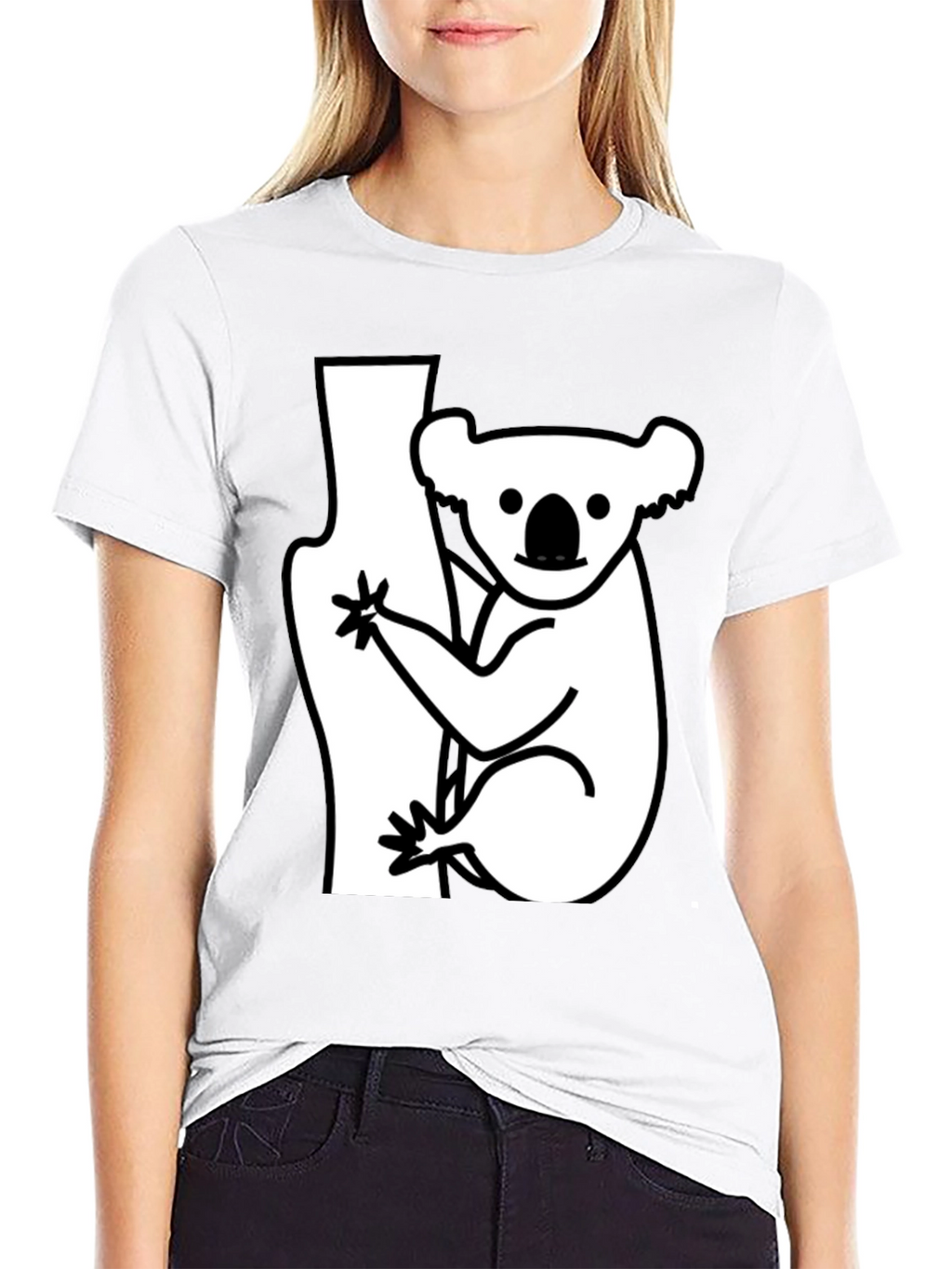 Koala Graphic Tee - Casual Comfort